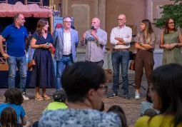 Il direttore artistico di Mirabilia Fabrizio Gavosto ringrazia la città di Busca
