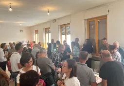 L'inaugurazione della nuova sede della Pro Loco nei locali della ex scuola elementare della frazione di San Defendente