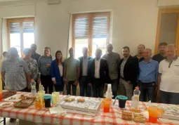Presenti per il Comune di Busca, l'assessora Lucia Rosso e Bruno Olivero, per il Comune di Tarantasca, il sindaco Giancarlo Armando e l'assessore Dario Busso e il consigliere Claudio Tallone