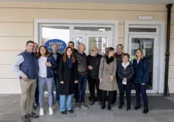 L’amministrazione comunale, i sindaci dei Comuni coinvolti e i rappresentanti delle realtà partner del progetto