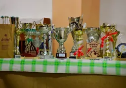 Il tavolo con i trofei