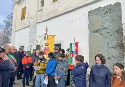 Gli alunni delle classi prime e seconde della Scuola Secondaria di Piasco