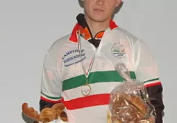 Lorenzo Alladio sul podio