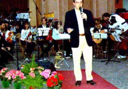 L'assessore alla Cultura, Marco Gallo, in occasione della presentazione di un recente evento musicale in piazza della Rossa