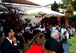 Il pubblico al Concerto in cortile, sabato scorso