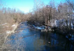 La derivazione del canale Varaglia in frazione Castelletto