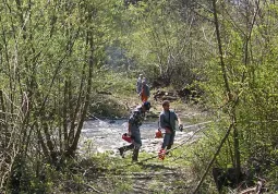 Volontari al lavoro