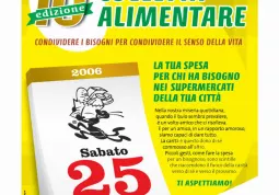 La locandina della Colletta alimentare 2006