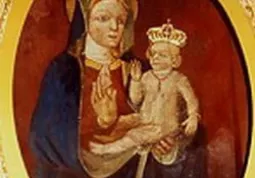 L’effige quattrocentesca della Madonna con Bambino, forse opera giovanile dei Biazaci, che nel 1745 in un momento di grandissima calamità cittadina raccolse in preghiera i buschesi.