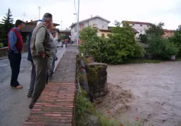 Il livello si è alzato di un metro nella giornata di ieri