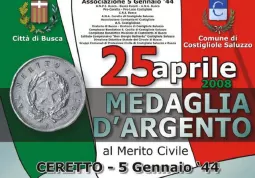 Busca e Costigliole Saluzzo insieme per il 25 Aprile