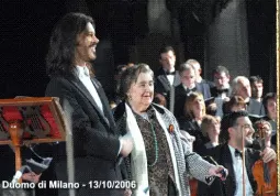 Giovanni Nuti e Alda Merini 