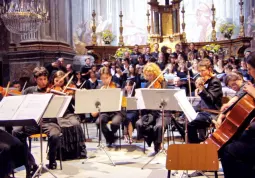 Un'altra immagine dell'orchestra Vivaldi