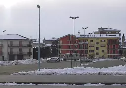 L'area già attrezzata in piazza Dante