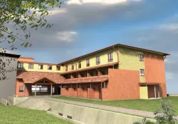 Un disegno dal progetto di ampliamento della casa di riposo