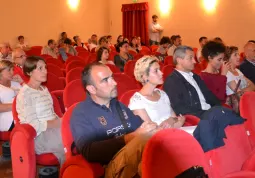 Il pubblico in sala. In primo piano assessori e consiglieri comunali: Diego Bressi, Federica Ferrero, Giuseppe Perucca, Chiara Isoardi, Carla Eandi, Ezio Donadio