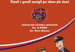 La copertina dell'opuscolo