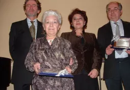 Maria Rosa Ravera e Pier Francesco Ramero con Pier Luigi Barbero e Lina Giammusso