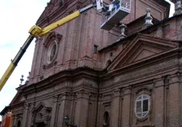 Lavori di restauro alla Bianca