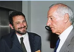 Silvano Fuso con Piero Angela