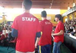 Un momento della scorsa edizione. Fanno parte dello staff organizzativo alcune decine di volontari