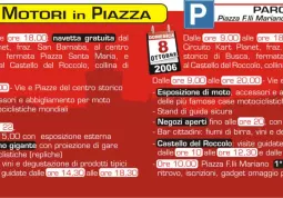 Campionato mondiale Supermoto, programma eventi buschesi