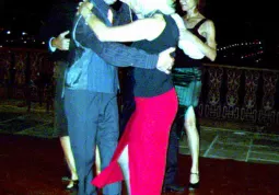 La serta di venerdi al castello Ã¨ stata dedicata al tango argentino