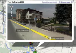 Corso Giovanni XXIII nel percoso del Tour de France su Google Maps