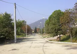 Viale Stazione, visto dal piazzale 