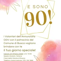 Festa dei compleanni... e sono 90!